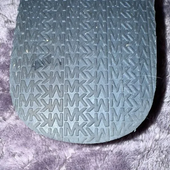 Michael Kors Monogram Flip Flops - Picture 8 of 8